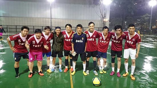 The Hong Kong Branch won the “Premier League for Construction Industry 2014/2015”.